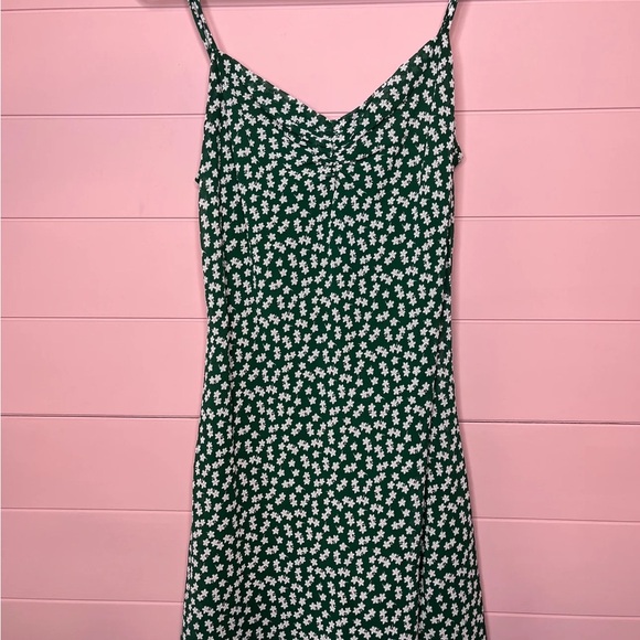Y2K Princess polly green mini floral slip dress - Picture 3 of 8